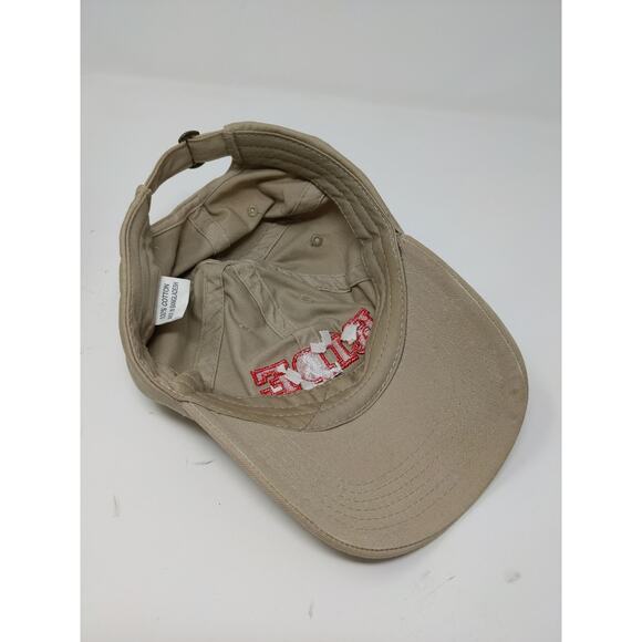 Ride TV Unbridled Horse Equestrian Slideback Hat Embroidered Logo Tan - Picture 7 of 9